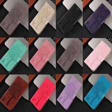 Baum Einfarbig PU Leder Flip Wallet Case Handyhülle für Motorola G52 G62 G73 G22 comprar usado  Enviando para Brazil