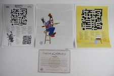 Goofy puzzled sericel for sale  Kansas City