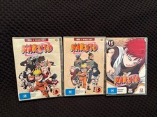 Naruto Uncut DVD Bundle Collection 1, 3, 15 (8 discos) anime clássico sem cortes Reg 4 comprar usado  Enviando para Brazil