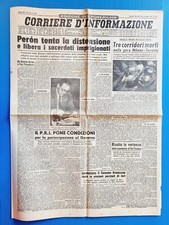 Corriere informazione giugno usato  Italia