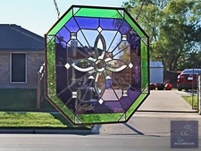 Stained glass panel for sale  Killeen