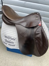 Brown leather 17.5 for sale  DONCASTER