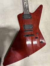 Caixa Aberta 6 Cordas Explorer Guitarra Elétrica Mogno Corpo e Pescoço EUA Frete Rápido comprar usado  Enviando para Brazil