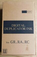 Tinta duplicadora digital 2 cartuchos pretos 1000cc para Riso GR.RA.RC comprar usado  Enviando para Brazil