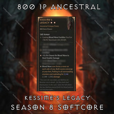 Diablo 4 - Kessime's Legacy (1 GA META AFFIX) Blood Wave Necro temporada 8 softcore comprar usado  Enviando para Brazil