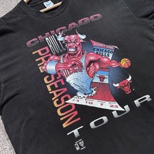Camiseta masculina pré-temporada vintage Salem Sportswear 1994/95 Jordan Chicago Bulls comprar usado  Enviando para Brazil