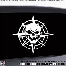 Skull compass vinyl for sale  Oregon