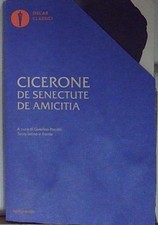 Cicerone senectute amicitia. usato  Italia