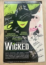 Wicked cast signed for sale  New York