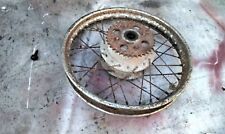 Vintage motorcycle wheel for sale  HORSHAM