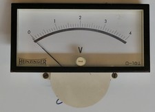 Voltmeter 4vdc spiegelskala gebraucht kaufen  Kulmbach