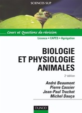 Biologie physiologie animale d'occasion  France