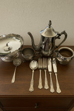 Silver plated tea for sale  COVENTRY