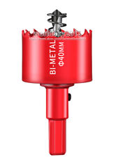 1x 16-100mm M42 Bi-metal Broca Furo Extrator De Serra Madeira Plástico Cartonado comprar usado  Enviando para Brazil