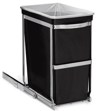 simplehuman 30 litros/8 galões sob balcão armário de cozinha lata de lixo removível comprar usado  Enviando para Brazil