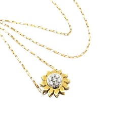Collana donna girasole usato  Ancona