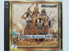 Age of Empires 1 + Add-on Expansion Der Aufstieg Roms - Echtzeit Strategie Römer comprar usado  Enviando para Brazil