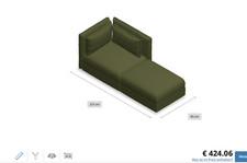 Ikea vallentuna sofa gebraucht kaufen  München