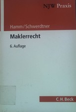 Maklerrecht njw praxis gebraucht kaufen  Koblenz