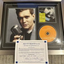 Michael buble autograph for sale  OLDHAM