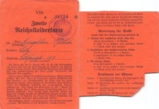 745035 reichskleiderkarte köl gebraucht kaufen  Deutschland