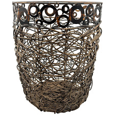 Waste basket atristic for sale  Evergreen