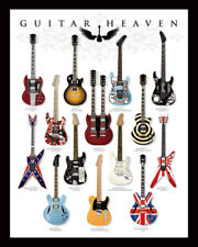 Affiche poster guitar d'occasion  France