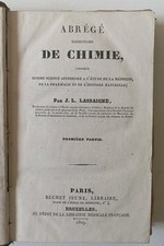 Lassaigne abrégé chimie d'occasion  Amiens-