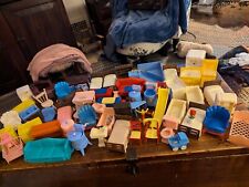 Pcs. plastic dollhouse for sale  Cuyahoga Falls