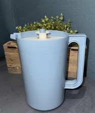 Jarro recipiente jarro Tupperware vintage 1676 azul country com tampa de botão comprar usado  Enviando para Brazil