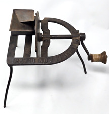 Antigo ferro fundido 3 pinos/perna de aranha mecânica pitter cereja 17 de novembro de 1863, usado comprar usado  Enviando para Brazil