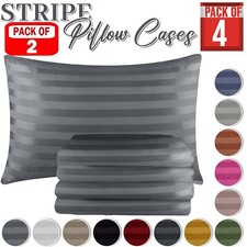 Stripe pillow cases for sale  BIRMINGHAM