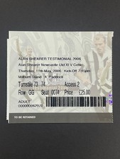 2006 newcastle united for sale  BOURNEMOUTH