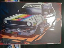 Blechschild golf rally gebraucht kaufen  Weilrod