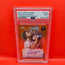 Usado, 2021 TOPPS TÊNIS CROMADO #CA-GK GUSTAVO KUERTEN LARANJA AUTOGRAFADO PSA 9 01/25 comprar usado  Enviando para Brazil