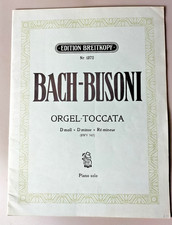 Bach busoni rgel gebraucht kaufen  Freudenstadt
