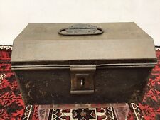 Antique metal box for sale  BLANDFORD FORUM