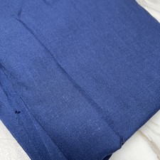 Tecido de linho azul royal qualidade 5 metros X 115 cm vintage década de 1980 comprar usado  Enviando para Brazil