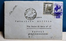 Storia postale 1937 usato  Benevento