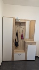 Garderobenschrank eiche weiß gebraucht kaufen  Öhringen