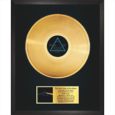 Pink Floyd – The Dark Side Of The Moon / LP Dourado 12" / Lembrança em moldura preta comprar usado  Enviando para Brazil