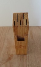 Wooden knife stand for sale  LOUGHBOROUGH