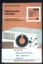 Elektronische voltmeter grundl gebraucht kaufen  Koblenz