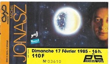 Michel jonasz ticket d'occasion  Dammarie-les-Lys