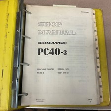 Komatsu pc40 service for sale  Sugar Grove