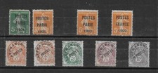 Lot timbres preobliteres d'occasion  Courseulles-sur-Mer