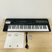 Usado, Roland D-50 sintetizador vintage com cartões de memória cabo de alimentação comprar usado  Enviando para Brazil