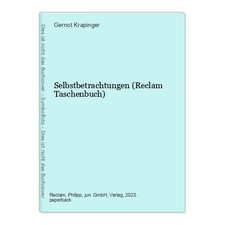 Selbstbetrachtungen krapinger  gebraucht kaufen  Ohlsbach