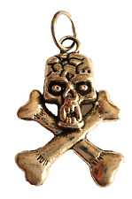 Totenkopf knochen anhänger gebraucht kaufen  Essen