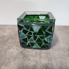 Handcrafted green mosaic for sale  Scituate